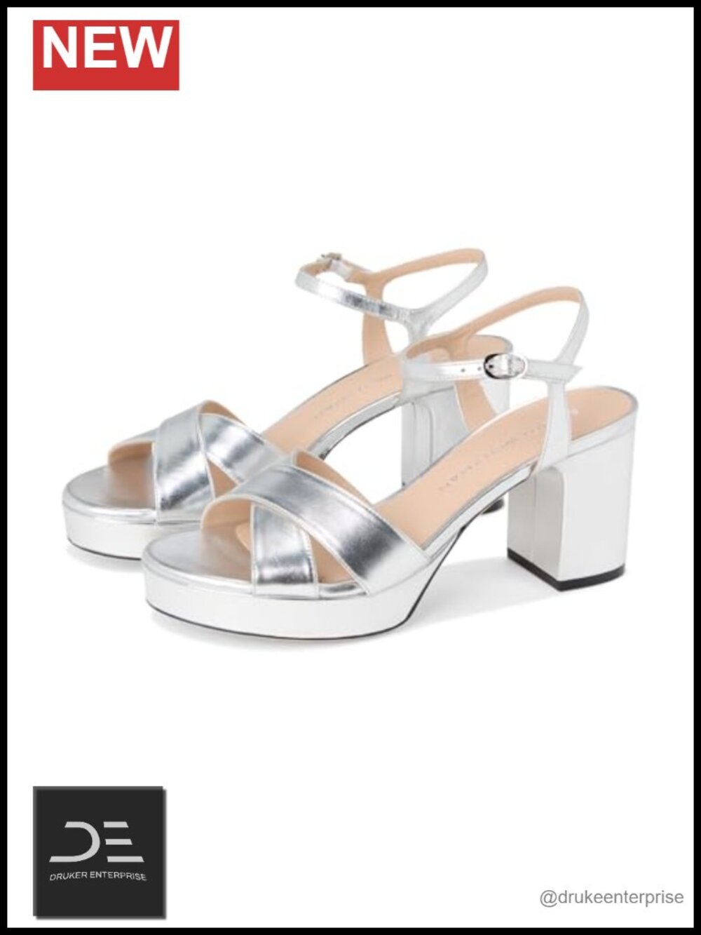 Leather Platform Sandals by Stuart Weitzman Style Dayna Platform 80